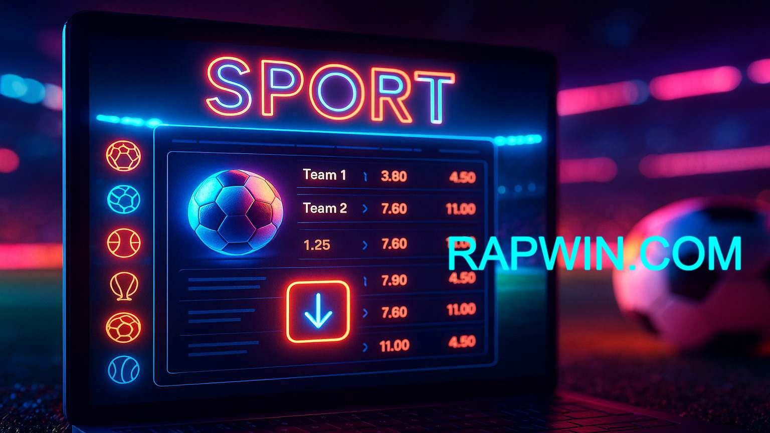 Variedade de Esportes
